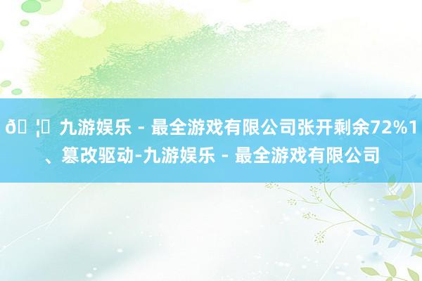 🦄九游娱乐 - 最全游戏有限公司张开剩余72%1、篡改驱动-九游娱乐 - 最全游戏有限公司